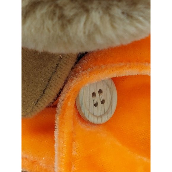 Plush Hunter Moose with Gun Rifle Plush Crosshairs 2001 17" Tall - Picture 7 of 9